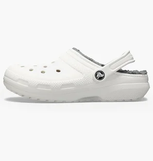 Тапочки унисекс Crocs Classic Lined Clog White 203591-10M