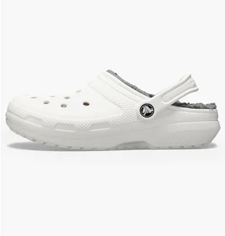 Тапочки унісекс Crocs Classic Lined Clog White 203591-10M