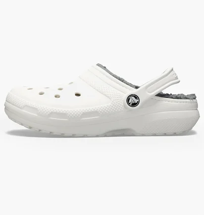 Тапочки унісекс Crocs Classic Lined Clog White 203591-10M