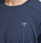 Футболка чоловіча Arc'teryx Cormac Crew Blue Х000007664-BLACK-SAPPHIRE-HEATHER