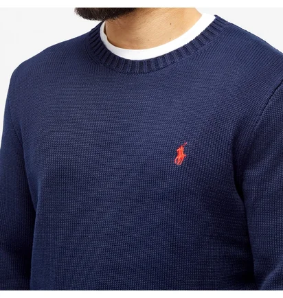 Свитшот мужской Ralph Lauren Crew Knit Blue 710810846001