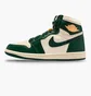 Кроссовки женские Air Jordan 1 Retro High Og Beige/Green FD2596-101