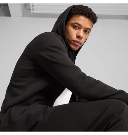 Спортивный костюм мужской Puma Essential Fleece Black 682586-01__682606-01