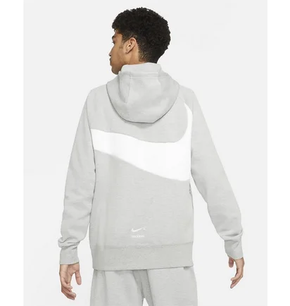 Худі чоловіче Nike Sportswear Swoosh Tech Fleece Grey DD8222-063