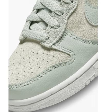 Кроссовки детские Nike Dunk Hi Se Plaid Mint Foam Beige Dv1724-100