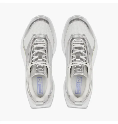 Кросівки жіночі Puma Kosmo Rider Digital Dark Sneakers White/Metallic 386558-02