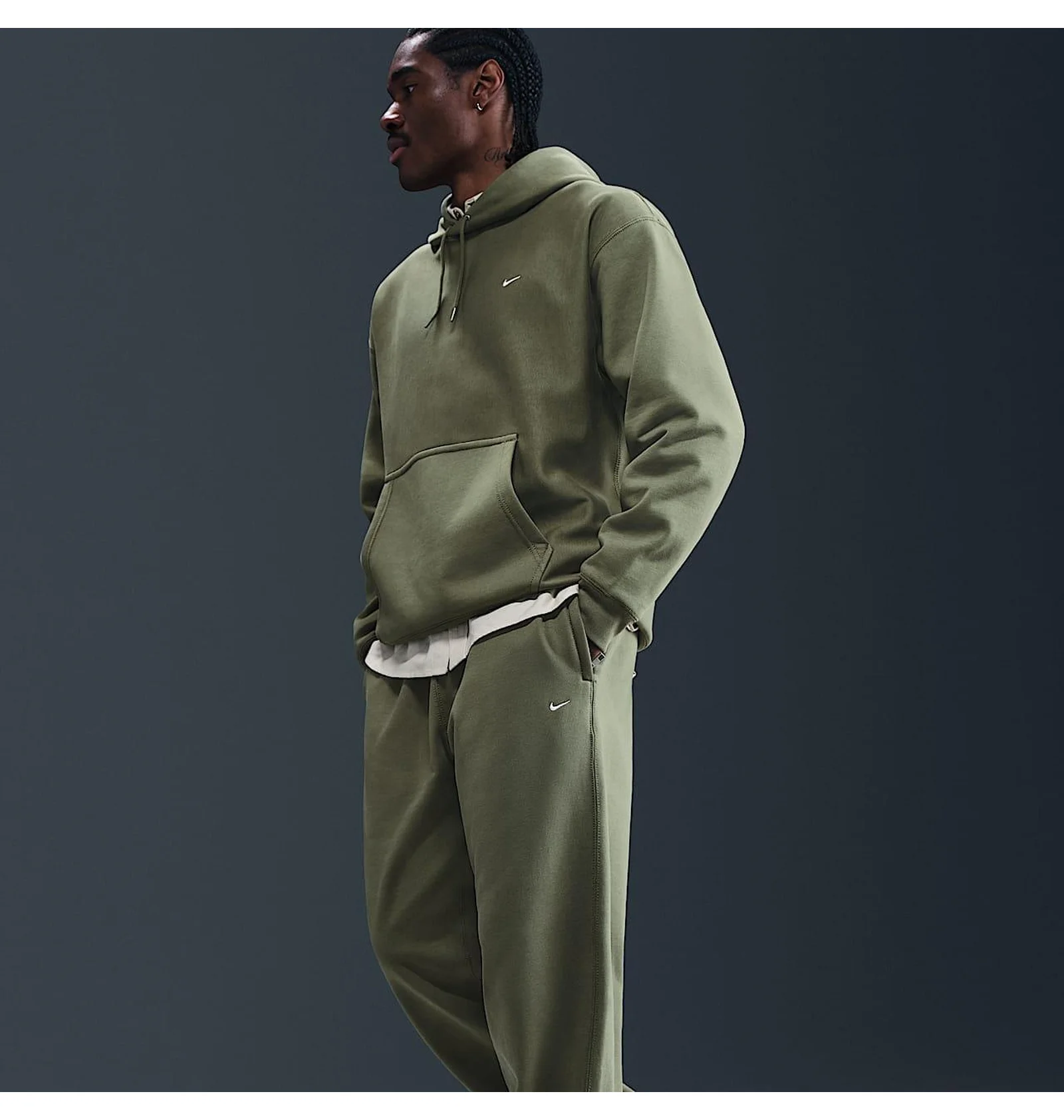ᐉ Штани чоловічі Nike Solo Swsh Olive HV1088-222 - придбати в