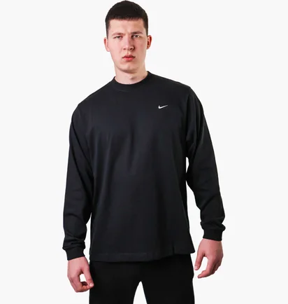 Лонгслив мужской Nike Solo Swoosh Black Dx0884-010