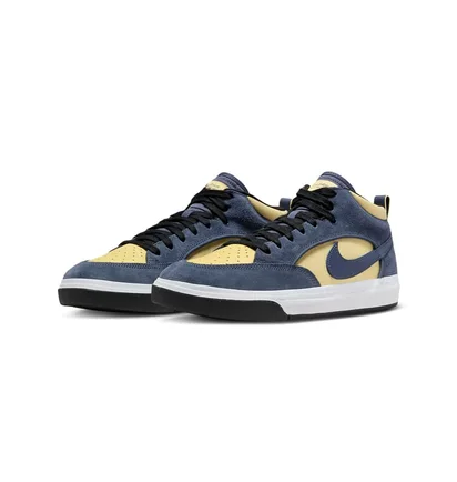 Кросівки унісекс Nike Sb React Leo Sneakers Blue/Yellow DX4361-400