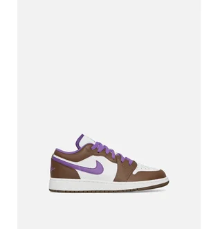 Кросівки дитячі Nike Air Jordan 1 Low Se (Gs) Sneakers Brown/White 553560-215