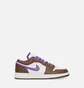 Кросівки дитячі Nike Air Jordan 1 Low Se (Gs) Sneakers Brown/White 553560-215