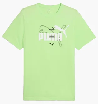 Футболка мужская Puma Ess Logo Lab Summer Green 684671-49