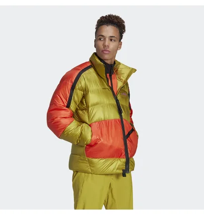 Пуховик чоловічий Adidas Performance Jacket Terrex Utilitas Yellow/Orange HH9244