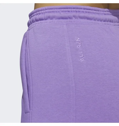 Штани жіночі Adidas All Szn Fleece Wide Pants Violet Ic6469