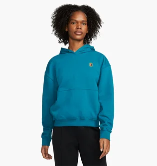 Худи женское Nike Court Turquoise Dc3580-301