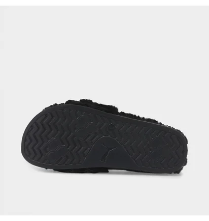 Тапочки женские Puma Leadcat 2.0 Fluff Slide Sandals Black 385803-01