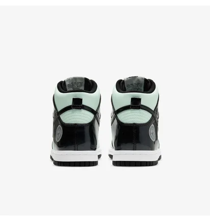 Кроссовки детские Nike Dunk High Se Gs Black/Green Dd1846-300