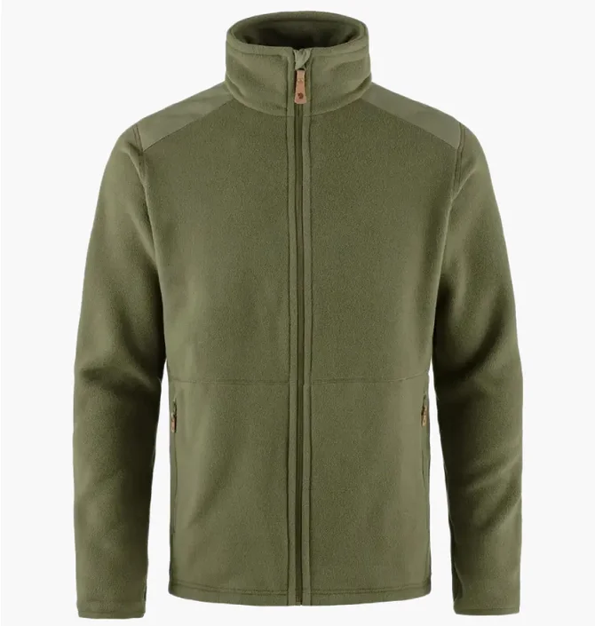 Кофта мужская Fjallraven Sten Fleece Olive 81765.620