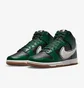 Кроссовки мужские Nike Dunk High Retro Shoes Black/Green Dr8805-001