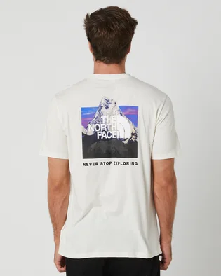 Футболка чоловіча The North Face Short-Sleeve Box Beige NF0A812HOFM