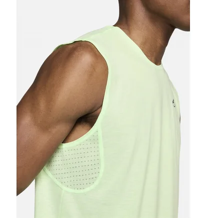Майка чоловіча Nike Solar Chase Dri-Fit Sleeveless Running Top Green FN3309-376