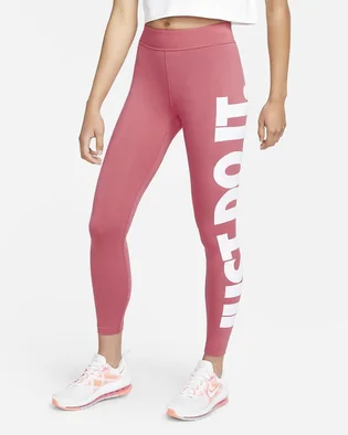 Легінси жіночі Nike Sportswear Essential WomenS High-Rise Red CZ8534-622