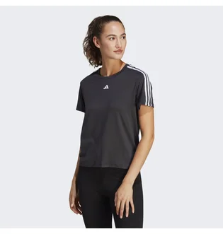 Футболка женская Adidas Aeroready Train Essentials 3-Stripes Tee Grey Ic5039