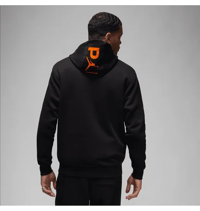 Худи мужское Air Jordan Paris Saint-Germain Fleece Pullover Hoodie Black DZ2923-010