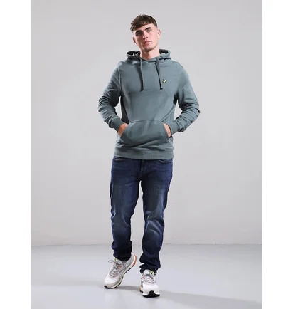 Худі чоловіче Lyle & Scott Pullover Turquoise ML416VOG-GREY