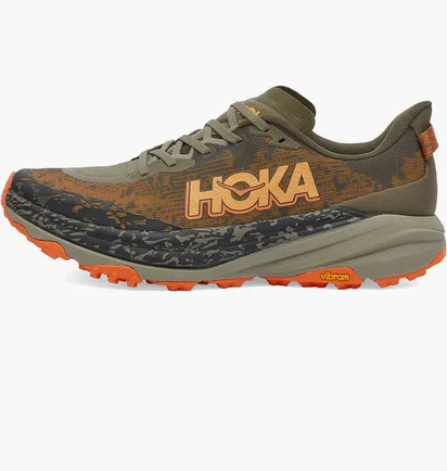 Кроссовки мужские Hoka One M Speedgoat 6 Olive 1147791-AQL