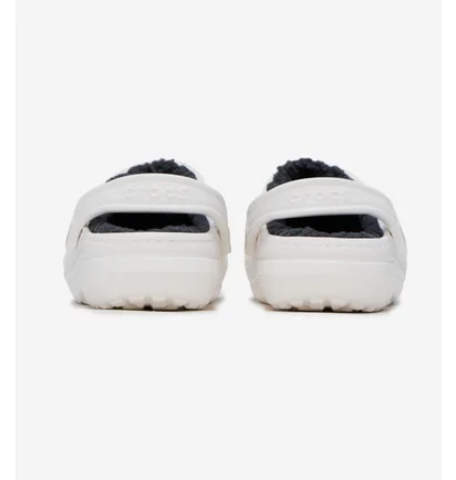 Тапочки унісекс Crocs Classic Lined Clog White 203591-10M