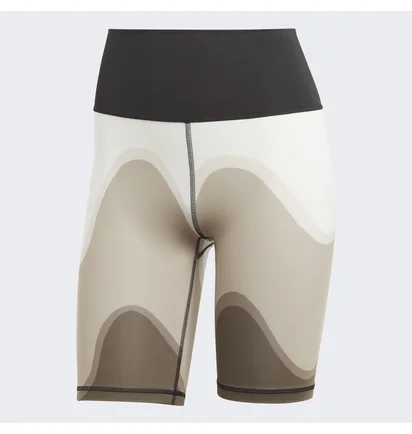 Шорты женские Adidas X Marimekko Optime Training Bike Short Tights Beige HR8181