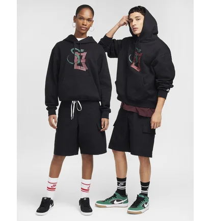 Худі унісекс Nike Sb Skate Fleece Pullover Hoodie Black FV7400-010