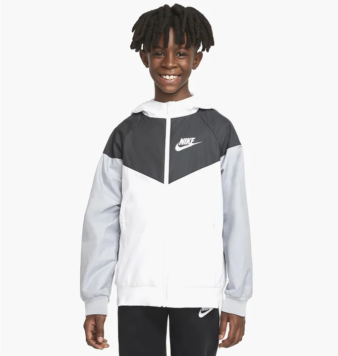 Куртка детская Nike Nsw Wr Jkt Hd White 850443-102