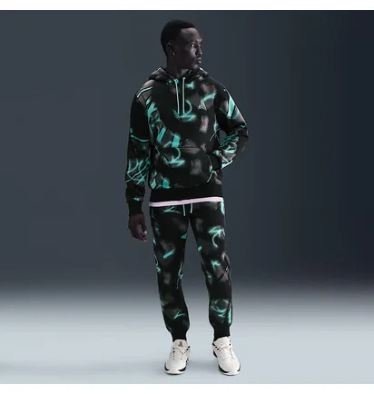 Худи мужское Nike Ja Mclub Bb Black/Green HV3378-339