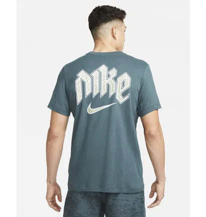 Футболка чоловіча Nike Dri-Fit Run Division Running T-Shirt Turquoise FD0122-309
