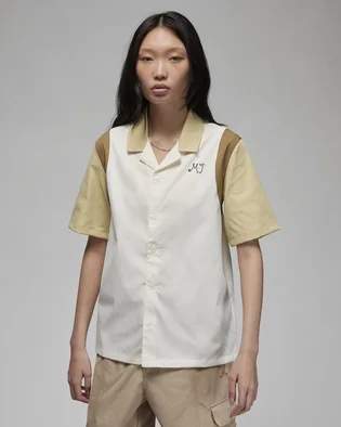 Сорочка жіноча Air Jordan WomenS Button-Up Shirt Beige DZ3340-133