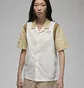 Рубашка женская Air Jordan WomenS Button-Up Shirt Beige DZ3340-133