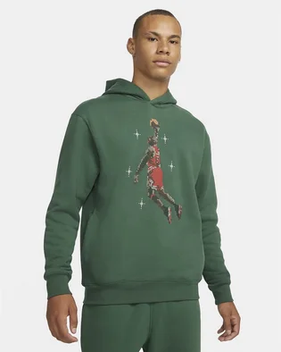 Худі чоловіче Air Jordan Essentials Green DC9713-333