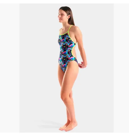 Купальник женский Arena Womulti Chameleons Swimsuit Blue 010209-560