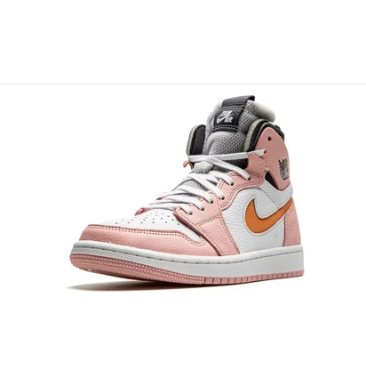 Кросівки жіночі Air Jordan Wmns 1 High Zoom Cm White/Pink CT0979-601