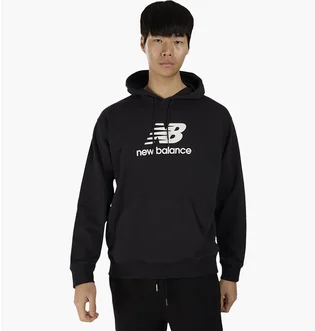 Худи мужское New Balance Sport Essentials French Terry Logo Hoodie Black MT41501BK
