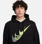 Худі чоловіче Nike Sportswear Fleece Hoodie Black FZ0201-010