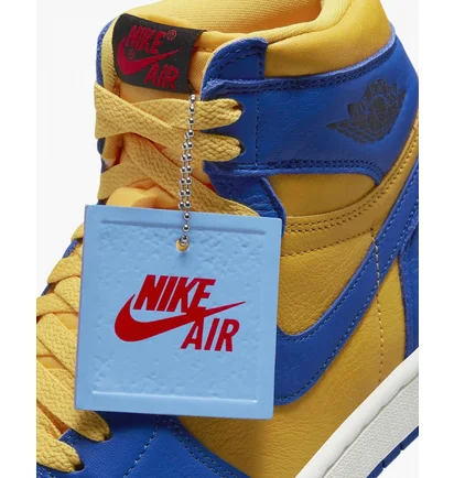 Кросівки жіночі Air Jordan Air 1 Retro High Og Blue/Yellow Fd2596-700