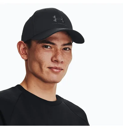 Кепка чоловіча Under Armour Sportstyle Lockup Adj Black 1381645-002