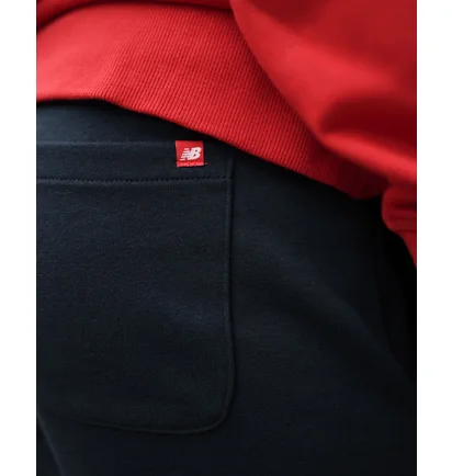 Штани чоловічі New Balance Nb Ess Stacked Logo Black MP03558ECL