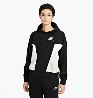 Худи женское Nike Sportswear Heritage Hoodie Fleece Black Cz8604-010