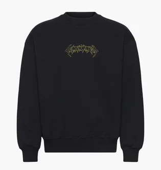 Свитшот унисекс Han Kjobenhavn Love Corp Black M-134842