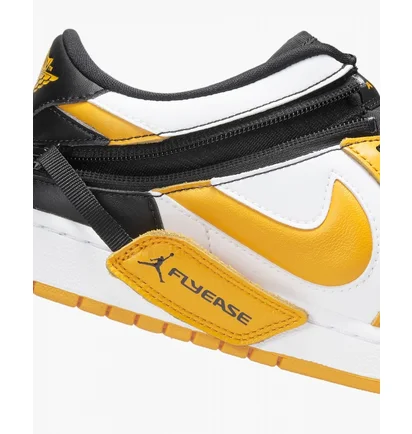 Кроссовки мужские Air Jordan 1 Low Flyease Yellow Dm1206-107