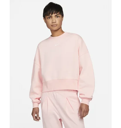 Світшот жіночий Nike Womens Oversized Fleece Crew Sweatshirt Peach Dj7665-610